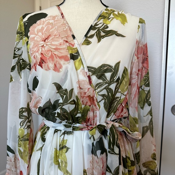 Alexa B Nites Maxi Floral Dress - Picture 2 of 9